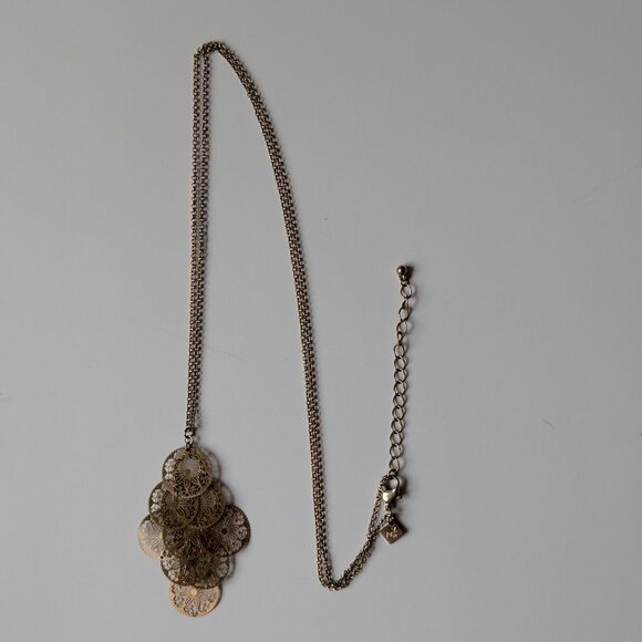 Towne & Reese Annie Pendant for Stitch Fix Necklace Gold - Picture 5 of 7